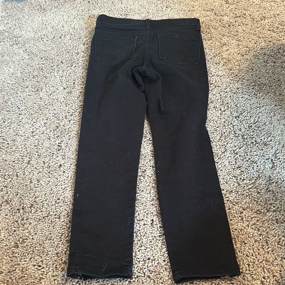 Black pants with leopard piping size 6/6X brand is wonder nation - Picture 3 of 3